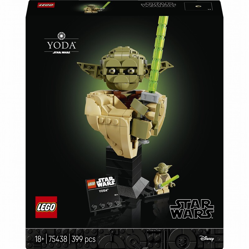 Конструктор LEGO Star Wars Бюст Йоды (75438)