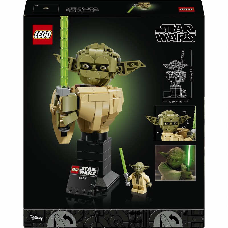 Конструктор LEGO Star Wars Бюст Йоды (75438)