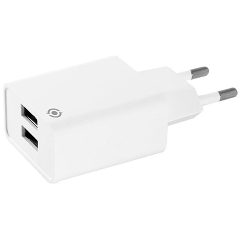 Сетевое зарядное устройство Piko TC-242 (2USB 2.4A) White (331854)