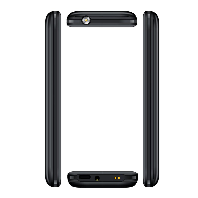 Мобiльний телефон 2E E280 2025 Dual Sim Black + батарея (794300868957)