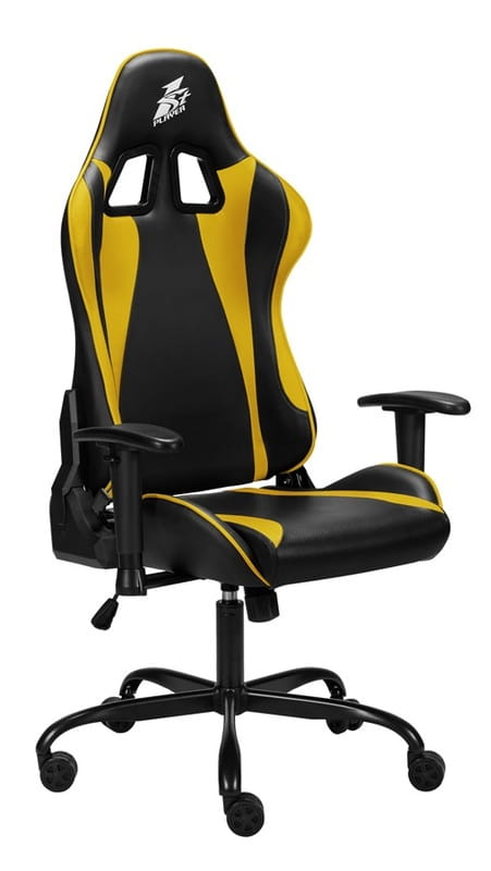 Крісло для геймерів 1stPlayer S01 Black-Yellow