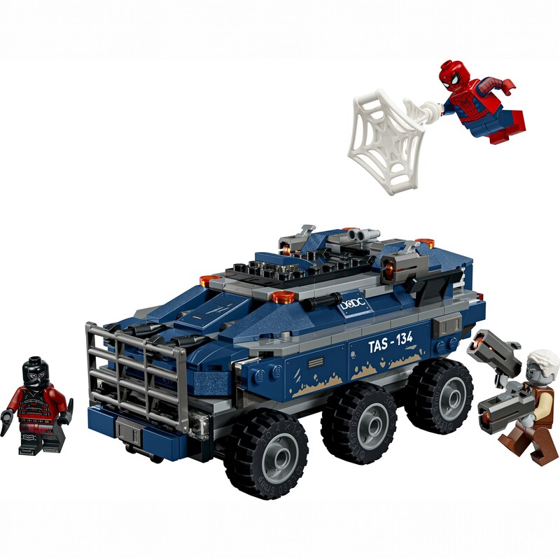 Конструктор LEGO Super Heroes Преследование Человеком-Пауком машины для перевозки преступников (76349)