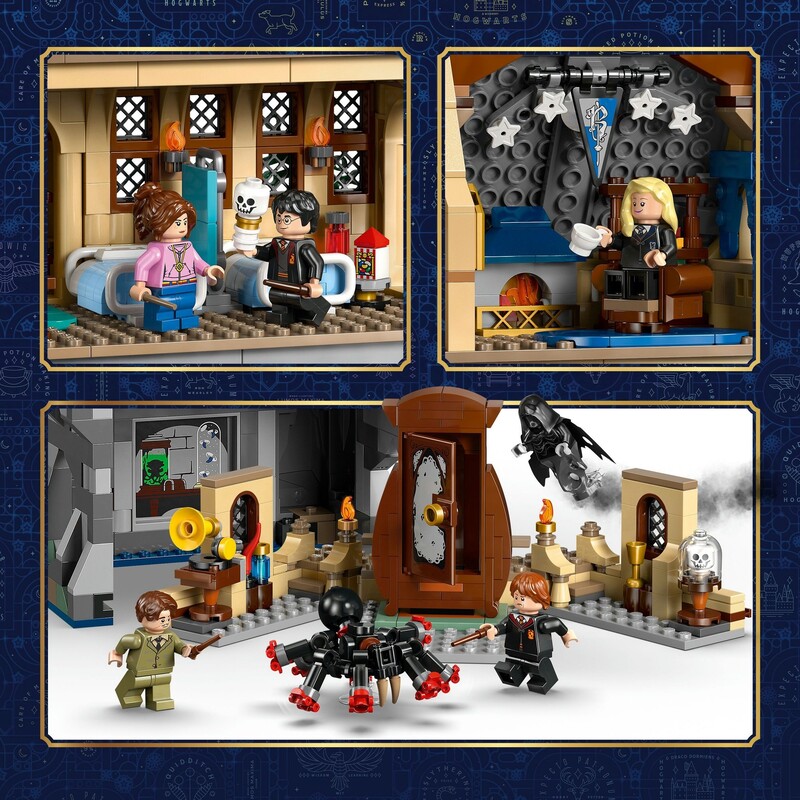 Конструктор LEGO Harry Potter Замок Хогвартс: Больничное крыло (76463)