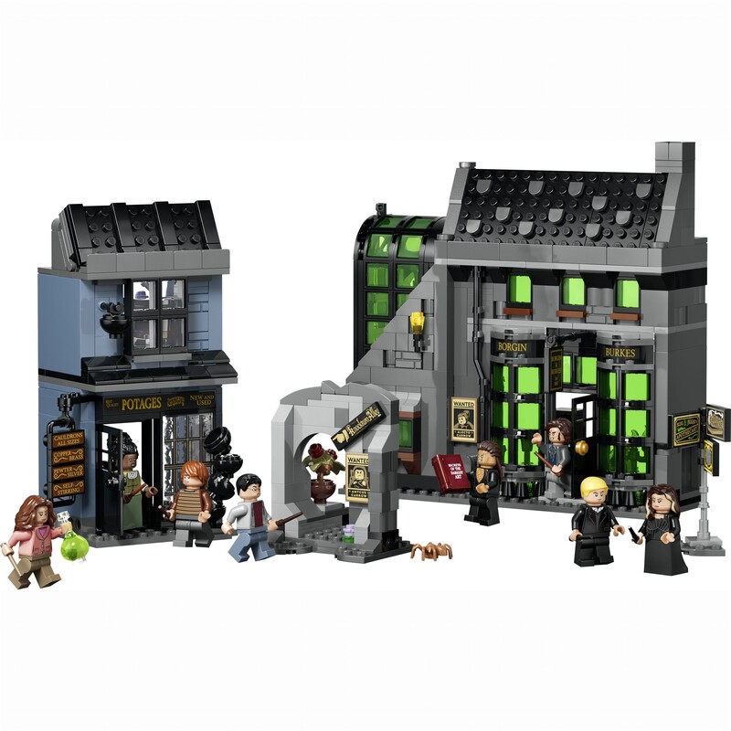 Конструктор LEGO Harry Potter Магазины для волшебников на Аллее Ноктерн (76471)