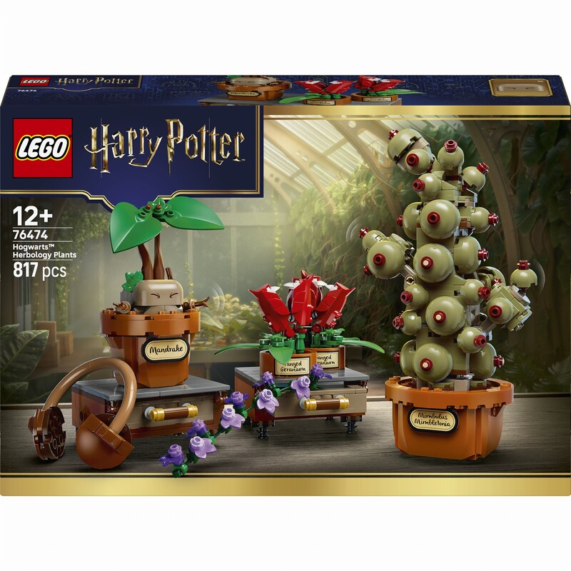 Конструктор LEGO Harry Potter Растения по курсу гербологии в Хогвартсе (76474)