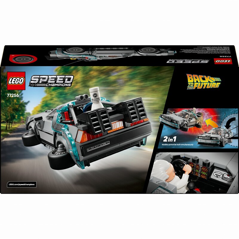 Конструктор LEGO Speed Champions Времяворот из фильма «Назад в будущее» (77256)