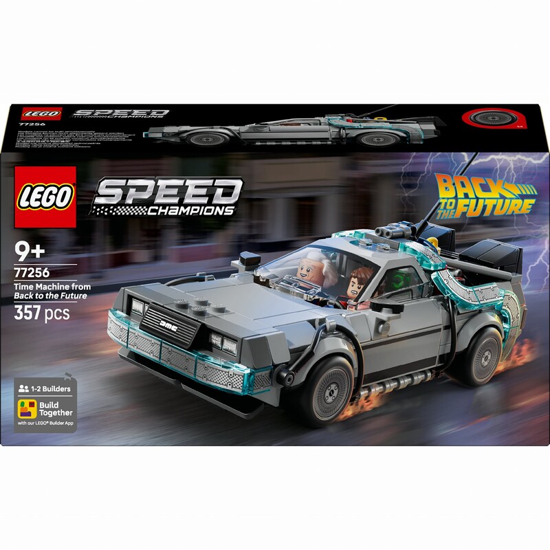 Конструктор LEGO Speed Champions Времяворот из фильма «Назад в будущее» (77256)