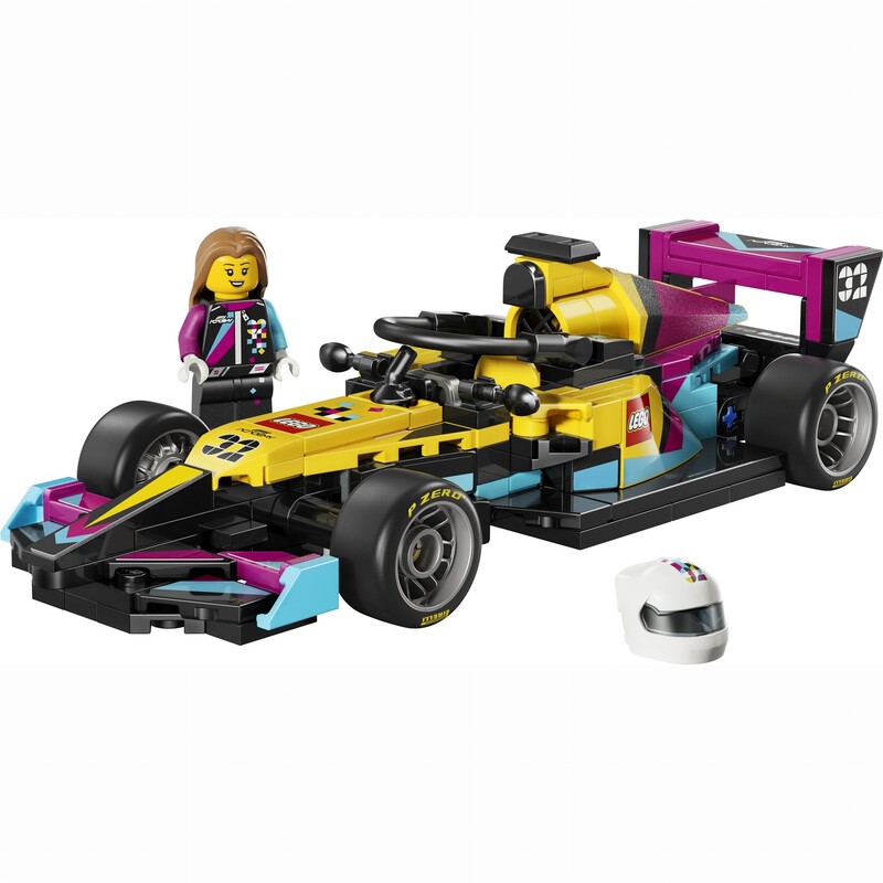 Конструктор LEGO Speed Champions Гоночный автомобиль F1 ACADEMY (77258)