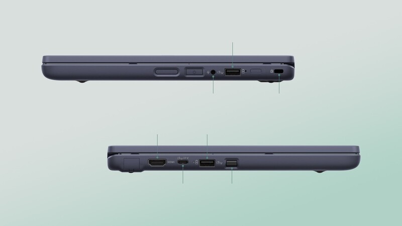 Ноутбук Asus Chromebook CZ11 Flip CZ1104FM2A-NS0267 (90NX01Q1-M01440) Mineral Grey