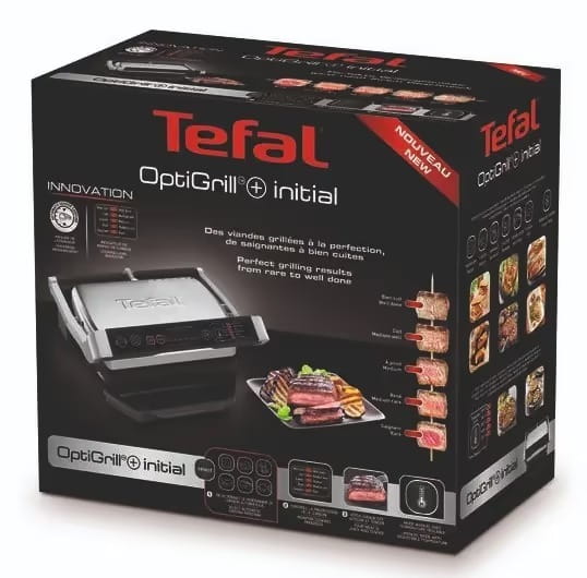 Гриль Tefal OptiGrill+ Initial GC706D34