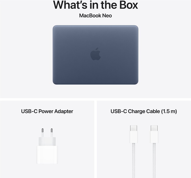 Ноутбук Apple MacBook Neo 13" A18 Pro 8/512GB 2026 (MHFG4UA/A) Indigo