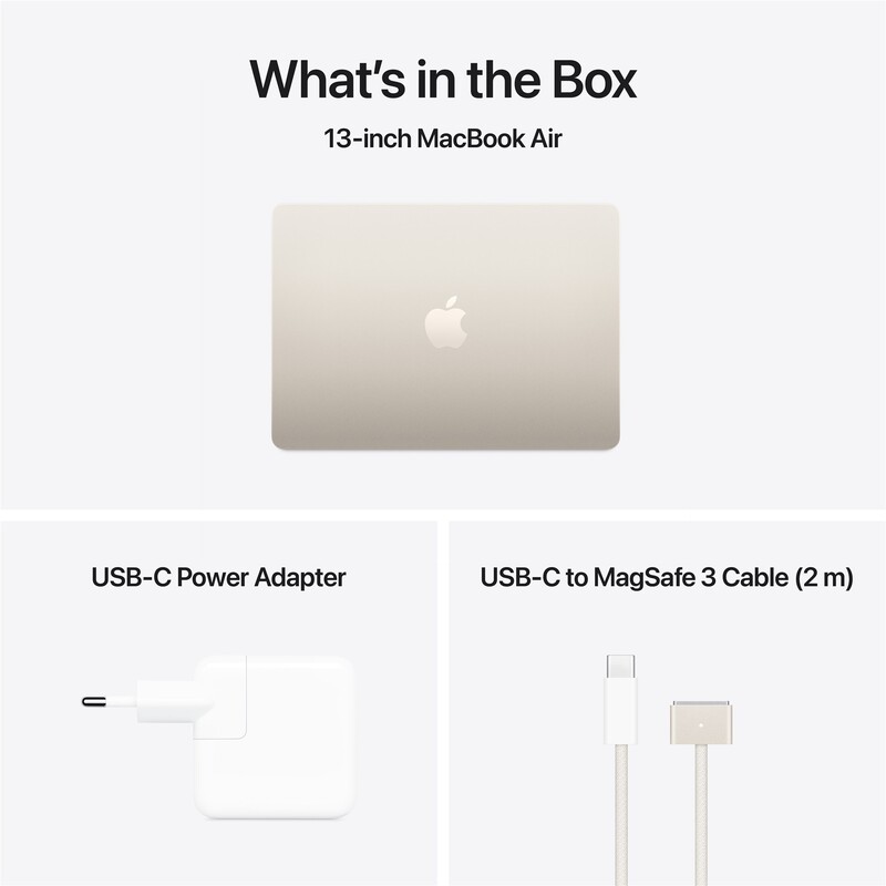 Ноутбук Apple MacBook Air 13.6" M5 16/1TB 2026 (MDHC4UA/A) Starlight