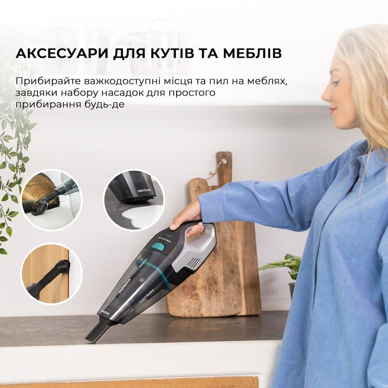 Аккумуляторный моющий пылесос Cecotec Conga Popstar Micro 18,5V Animal Hand CCTC-05540