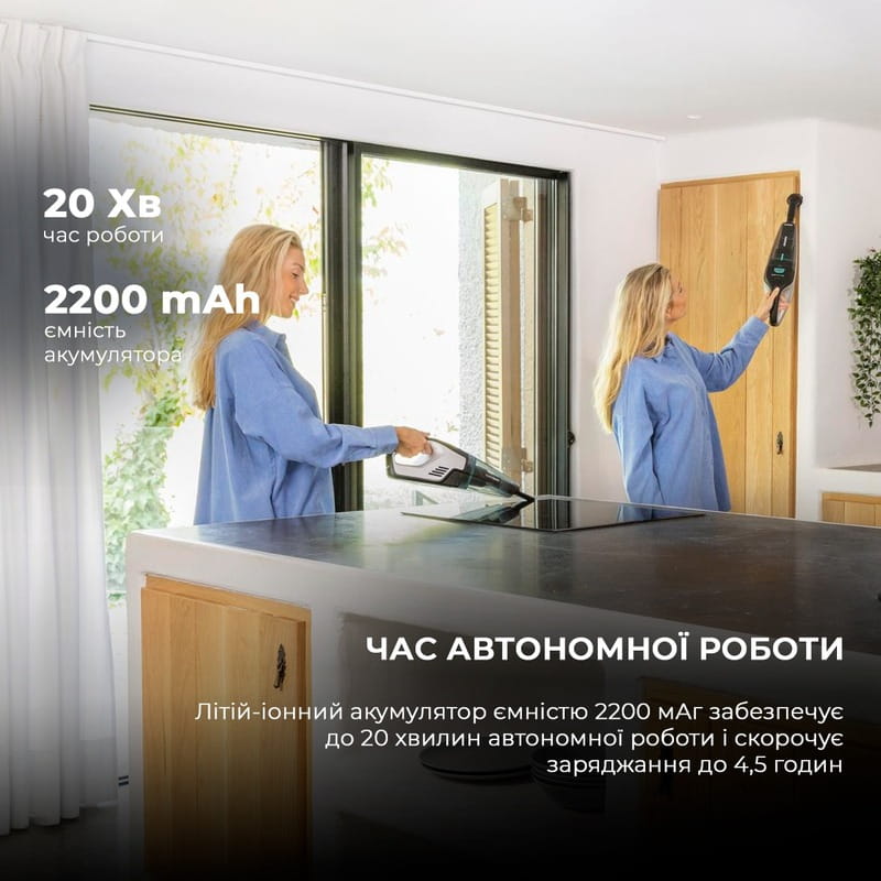 Аккумуляторный моющий пылесос Cecotec Conga Popstar Micro 18,5V Animal Hand CCTC-05540