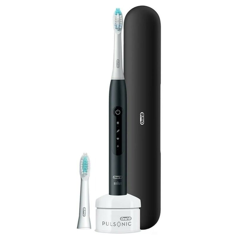 Зубна електрощітка Braun Oral-B 4500 S411.526.3X Pulsonic Slim Luxe MatteBlack TrEdit типу 3717
