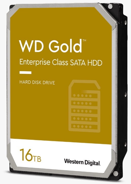 Накопичувач HDD SATA 16.0TB WD Gold 7200rpm 512MB (WD161KRYZ)