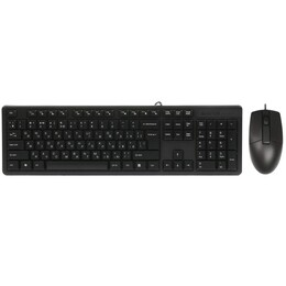 Комплект (клавиатура, мышь) A4-Tech KK-3330 Black USB