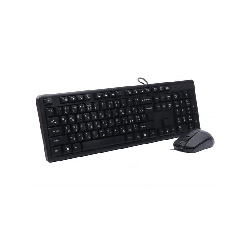 Комплект (клавіатура, мишка) A4-Tech KK-3330 Black USB