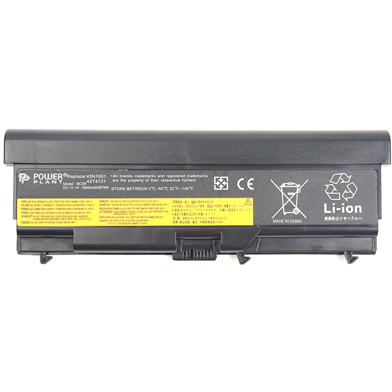 АКБ PowerPlant для ноутбука IBM/Lenovo ThinkPad T430 (42T4733, LOT430LP) 11.1V 7800mAh (NB480364)