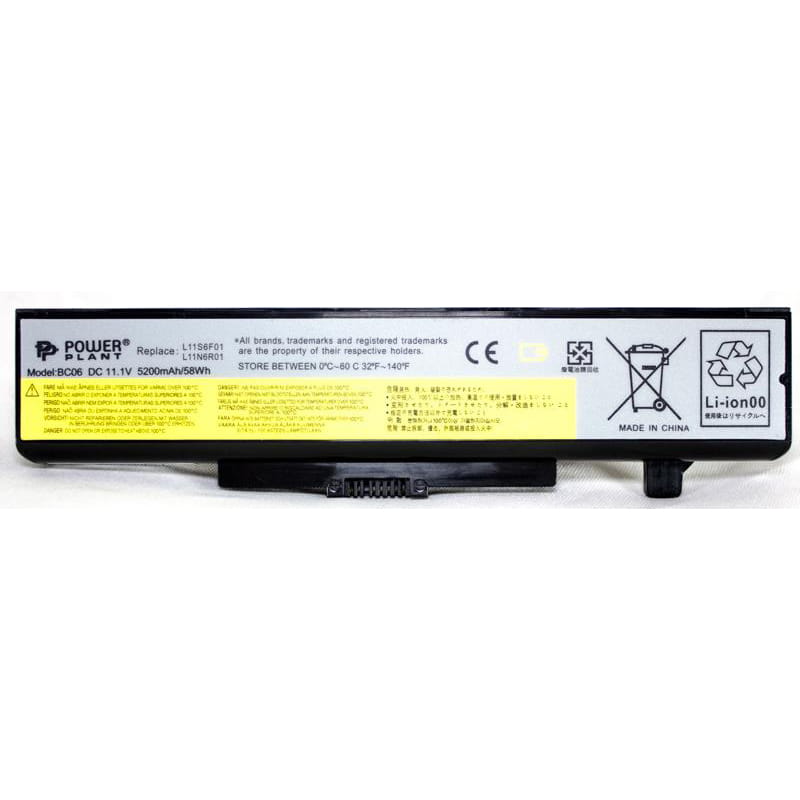 АКБ PowerPlant для ноутбука Lenovo IdeaPad G580 (L11L6F01) 11.1V 5200mAh (NB00000276)