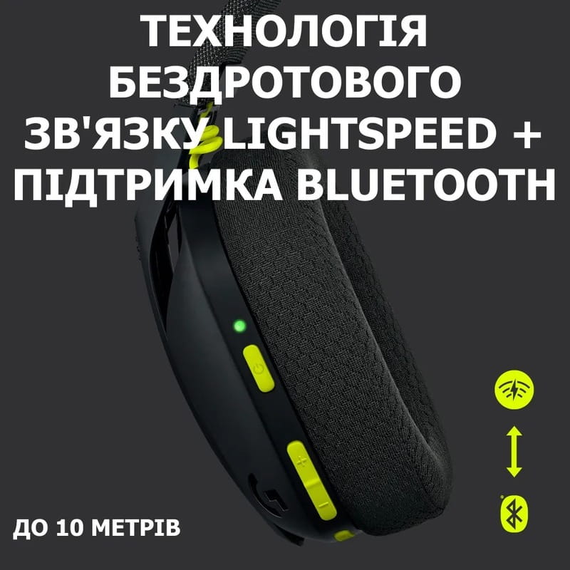 Bluetooth-гарнитура Logitech G435 Wireless Black (981-001050)