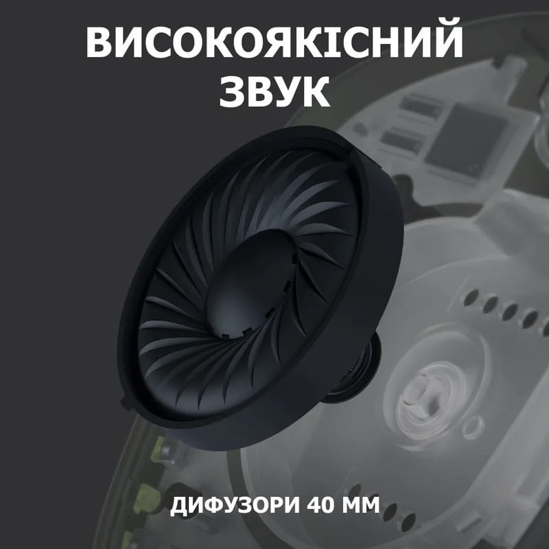 Bluetooth-гарнитура Logitech G435 Wireless Black (981-001050)