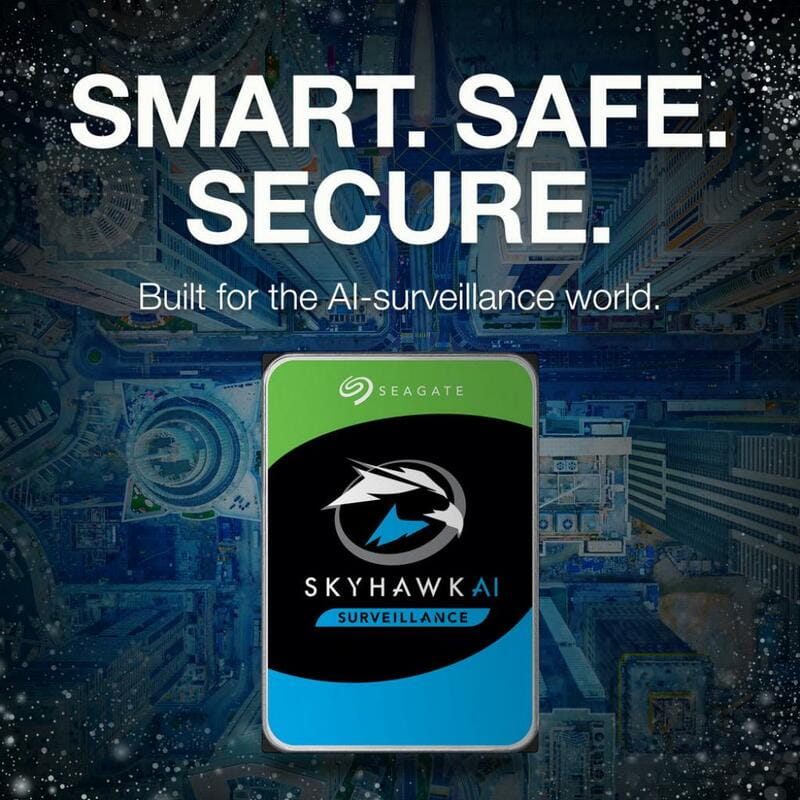 Накопитель HDD SATA 16.0TB Seagate SkyHawk AI Surveillance 7200rpm 256MB (ST16000VE002)