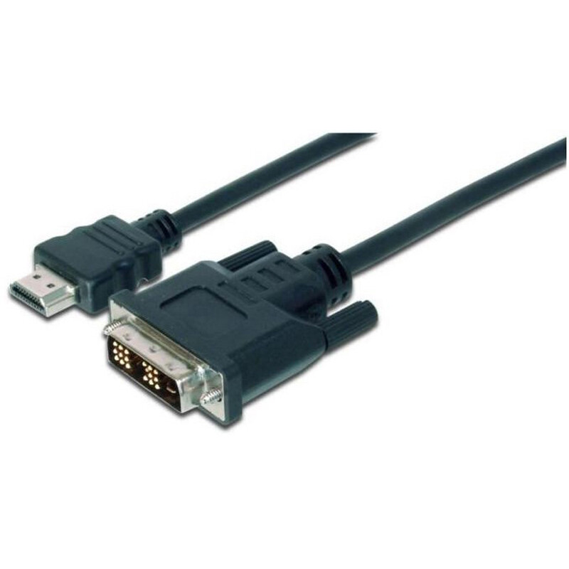 Кабель Assmann HDMI - DVI, (M/M), 2 м, Black (AK-330300-020-S)