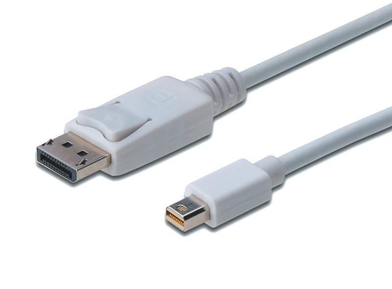 Кабель Assmann mini DisplayPort - DisplayPort (M/M), 3 м, White (AK-340102-030-W)