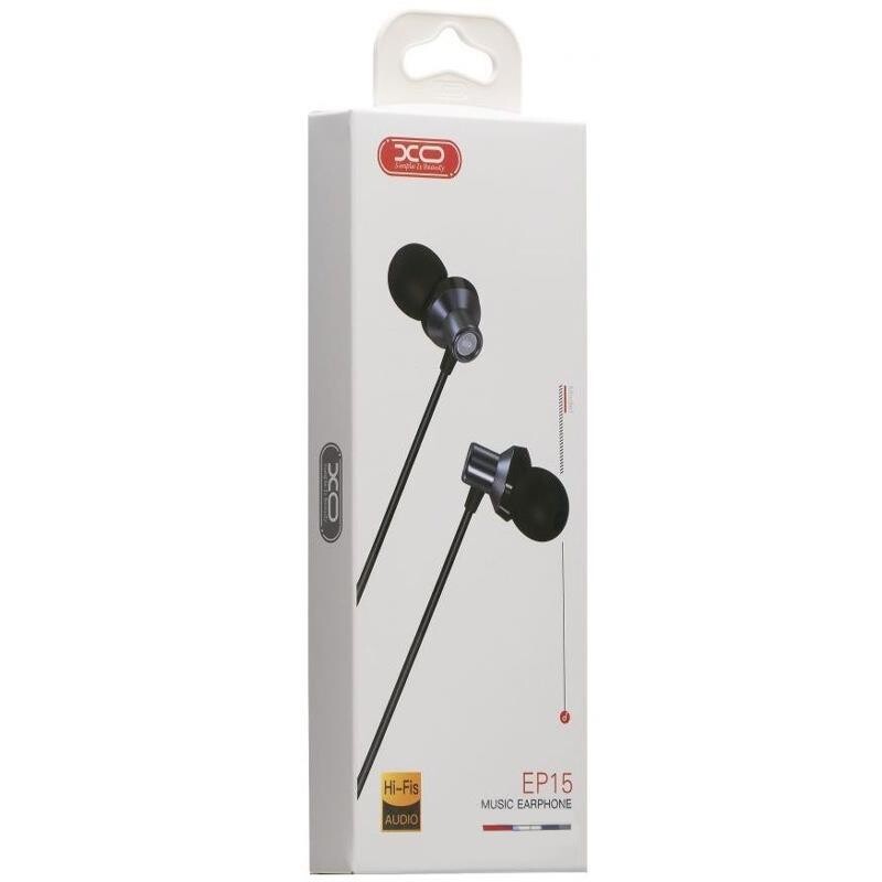 Гарнітура XO EP15 In-ear metal Grey (00000013073)