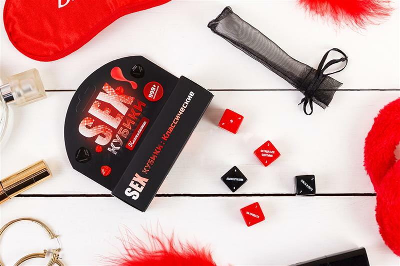 Настольная игра FunGameShop SEX Кубики: Классические (18+) (FGS33)