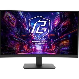 Монітор ASRock 27" PG27QRT1B VA Black 180Hz Curved