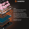 Фото - Клавіатура GamePro MK160 V2 Warden QLAB Sakura Black (MK160-V2-B-QS) | click.ua
