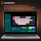 Фото - Клавіатура GamePro MK160 V2 Warden QLAB Sakura Black (MK160-V2-B-QS) | click.ua