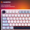 Фото - Клавіатура GamePro MK160 V2 Warden QLAB Sakura White (MK160-V2-BL-QS) | click.ua