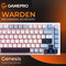 Фото - Клавіатура GamePro MK160 V2 Warden QLAB Sakura White (MK160-V2-BL-QS) | click.ua