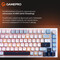 Фото - Клавіатура GamePro MK160 V2 Warden QLAB Sakura White (MK160-V2-BL-QS) | click.ua