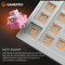 Фото - Клавіатура GamePro MK160 V2 Warden QLAB Sakura White (MK160-V2-BL-QS) | click.ua