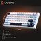 Фото - Клавіатура GamePro MK160 V2 Warden QLAB Sakura White (MK160-V2-BL-QS) | click.ua