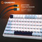 Фото - Клавіатура GamePro MK160 V2 Warden QLAB Sakura White (MK160-V2-BL-QS) | click.ua