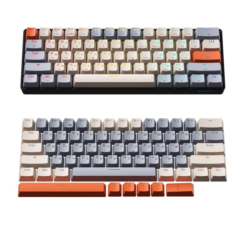 Клавіатура GamePro MK130 V2 Infinity QLAB Sakura Black (MK130-V2-B-QS)