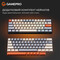 Фото - Клавіатура GamePro MK130 V2 Infinity QLAB Sakura Black (MK130-V2-B-QS) | click.ua