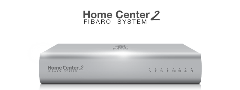 Контроллер Fibaro Home Center 2 FGHC2, Z-Wave, White