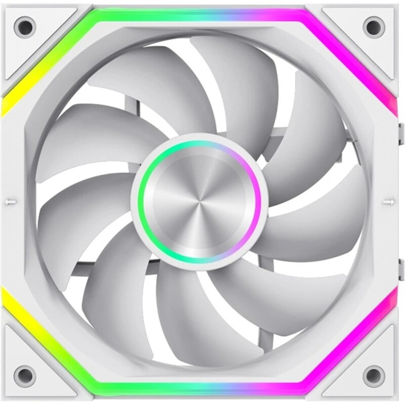 Вентилятор GameMax FN12A-N2 WL-W White