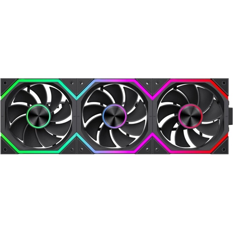 Вентилятор GameMax FN12A-N2 WL-R Black