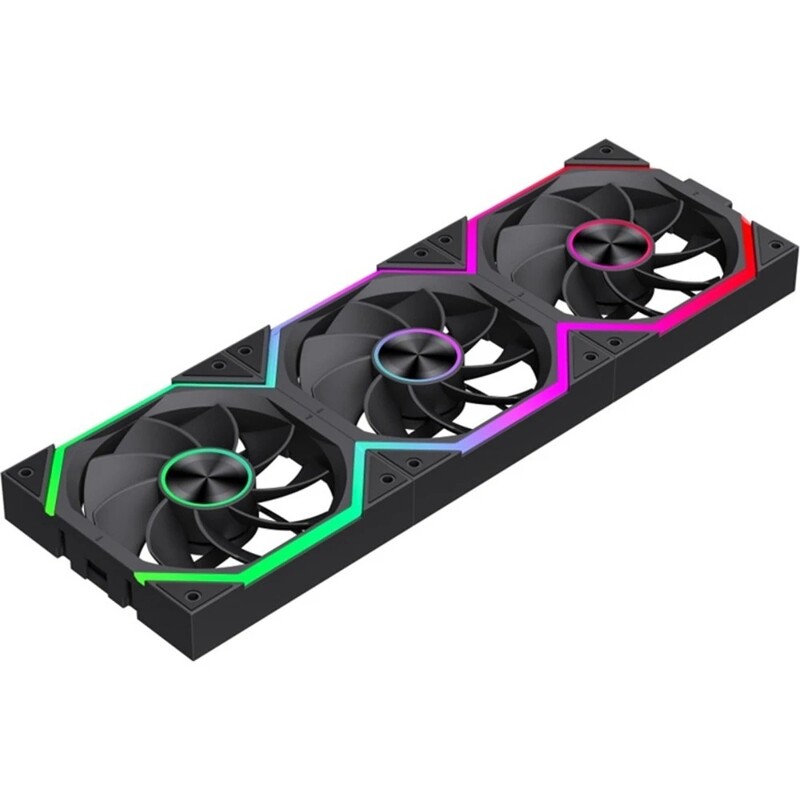 Вентилятор GameMax FN12A-N2 WL-R Black