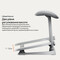 Фото - Подставка для ног LiberNovo StepSync Footrest Space Gray (CP-GW-0000002-00-00) | click.ua