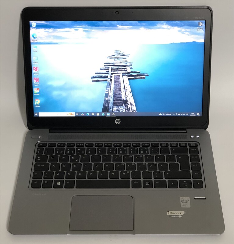 Ноутбук HP Elitebook 1040 G1 / 14" (1600x900) / i5-4210U / 4GB / 128GB SSD / Win10Pro / Backlight / сканер отпечатка - Б/у