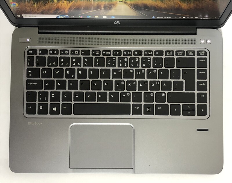 Ноутбук HP Elitebook 1040 G1 / 14" FullHD IPS / i5-4200U / 8GB / 180GB SSD / 4G/LTE / Win10Pro / Backlight / сканер отпечатка - Б/у