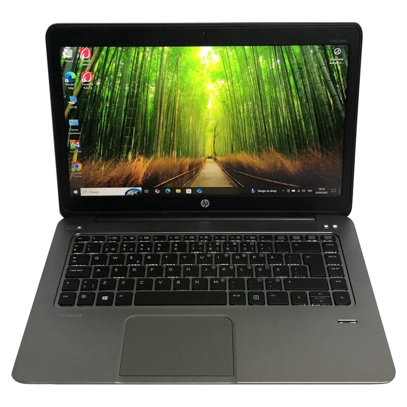 Ноутбук HP Elitebook 1040 G1 / 14" FullHD IPS / i5-4200U / 8GB / 180GB SSD / 4G/LTE / Win10Pro / Backlight / сканер отпечатка - Б/у